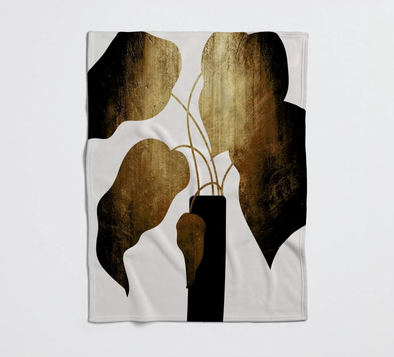 Abstract Bouquet coperta in pile da Kubistika