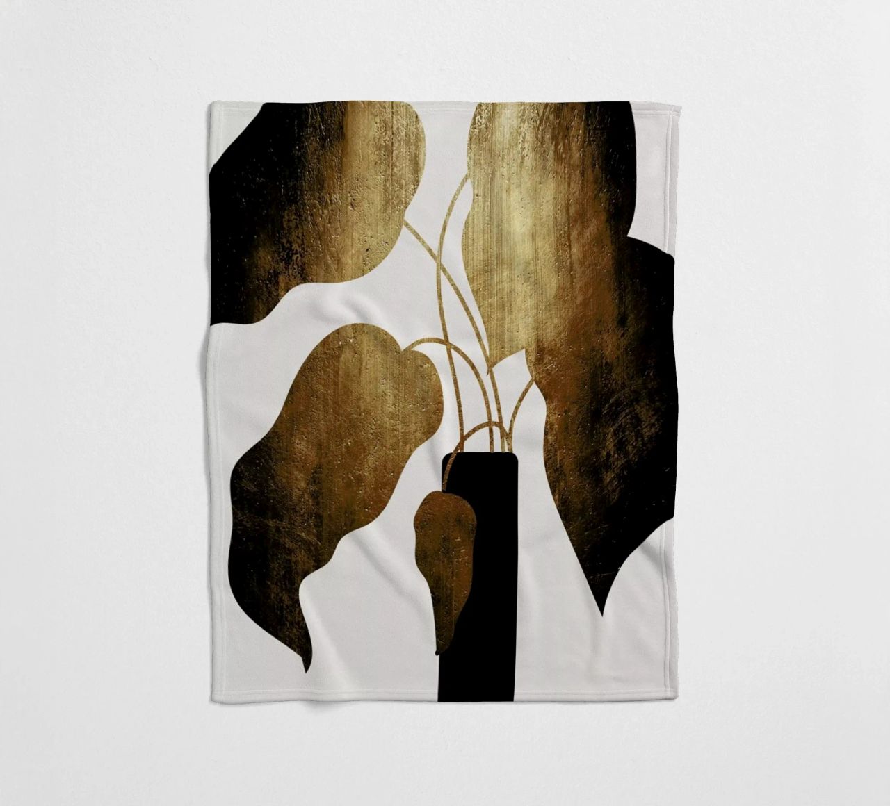 Abstract Bouquet coperta in pile da Kubistika