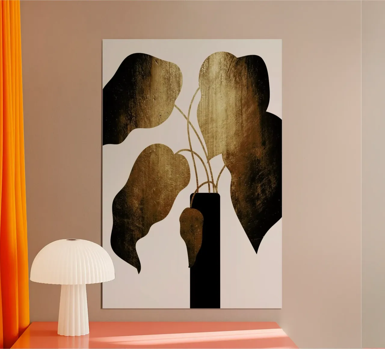 Abstract Bouquet poster da Kubistika