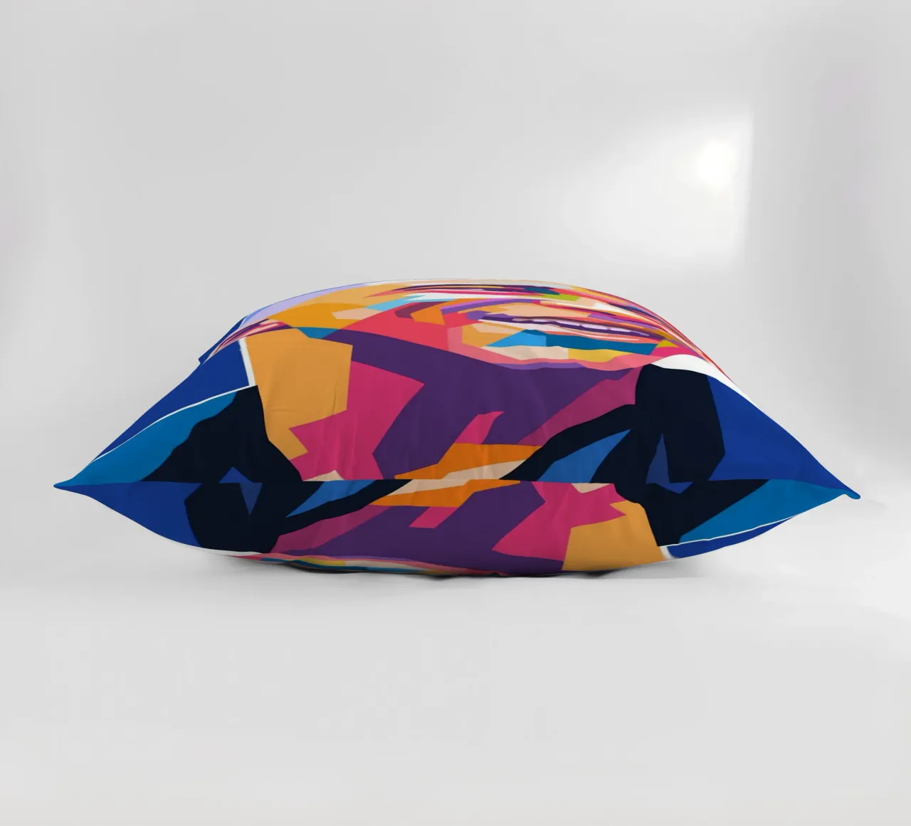 Kylian Mbappe ritratto in stile pop art cuscino da Hantamrata