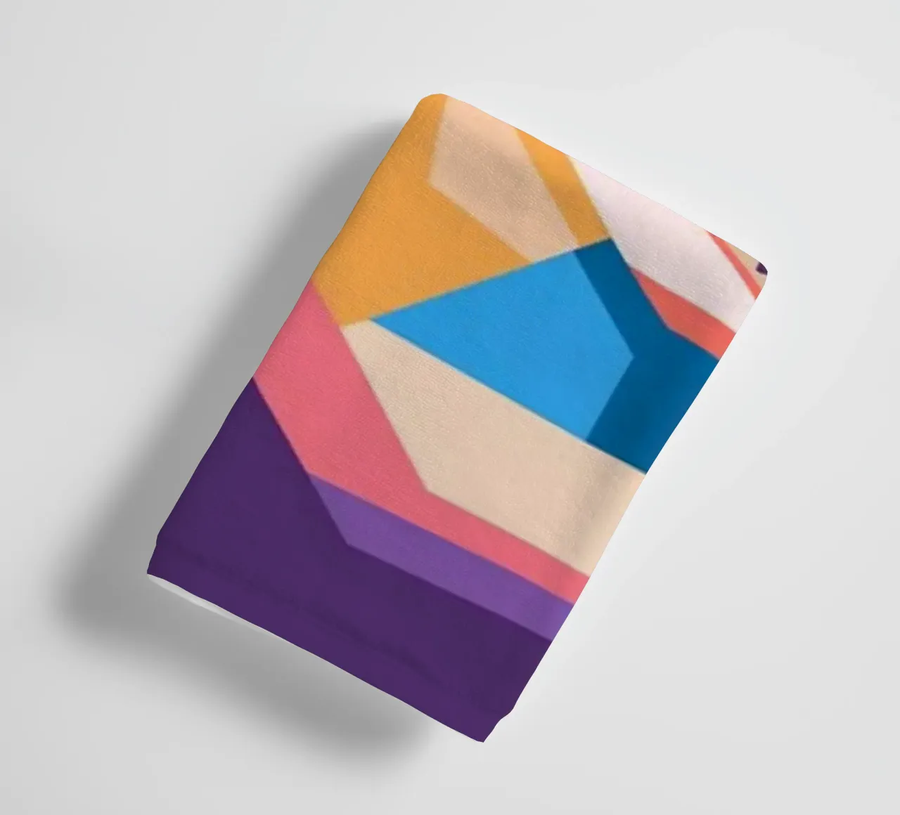 Kylian Mbappe pop art portrait style towel by Hantamrata