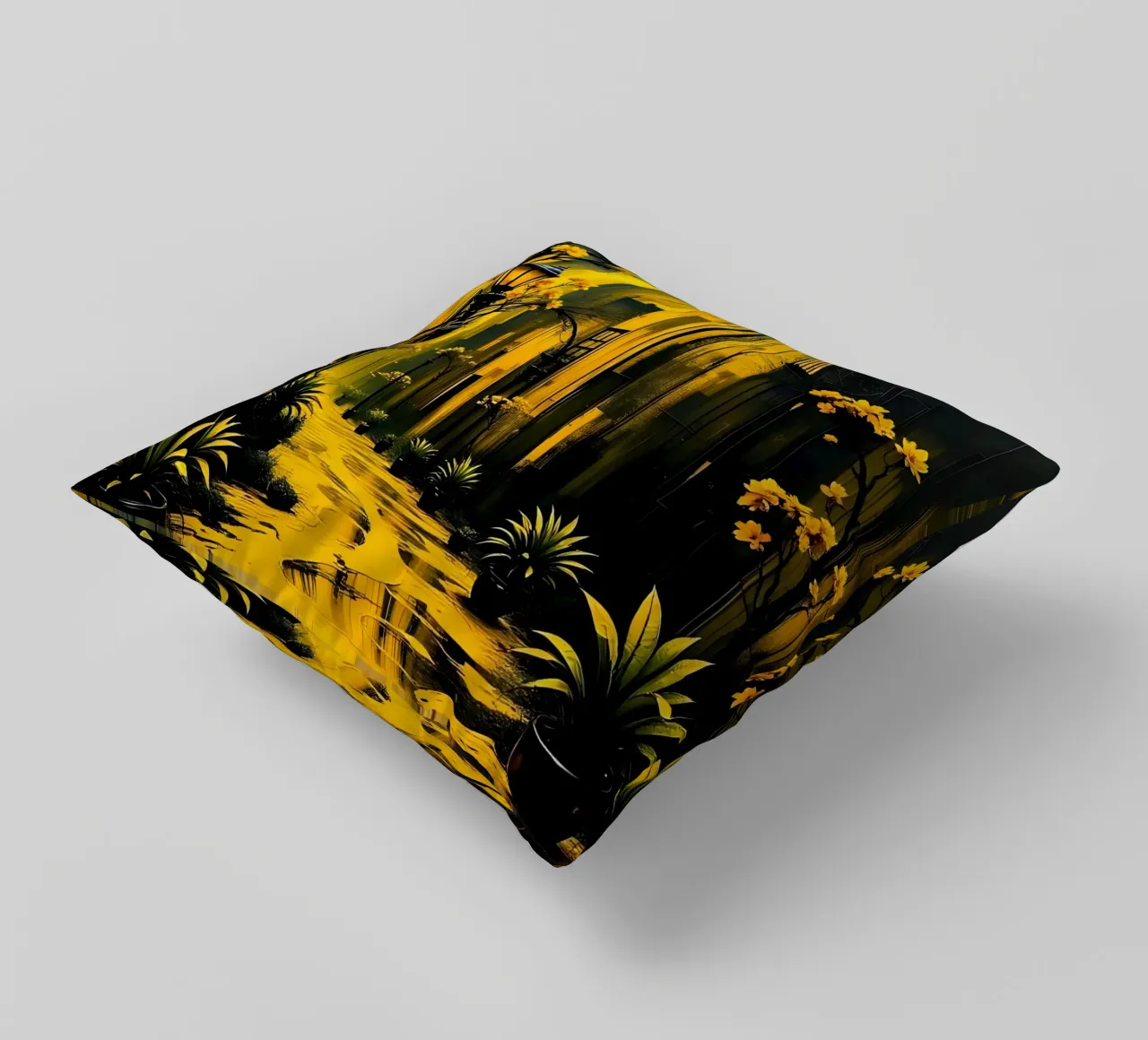 Stile_mistico_A_3 cuscino da schwarz-gelb by LK