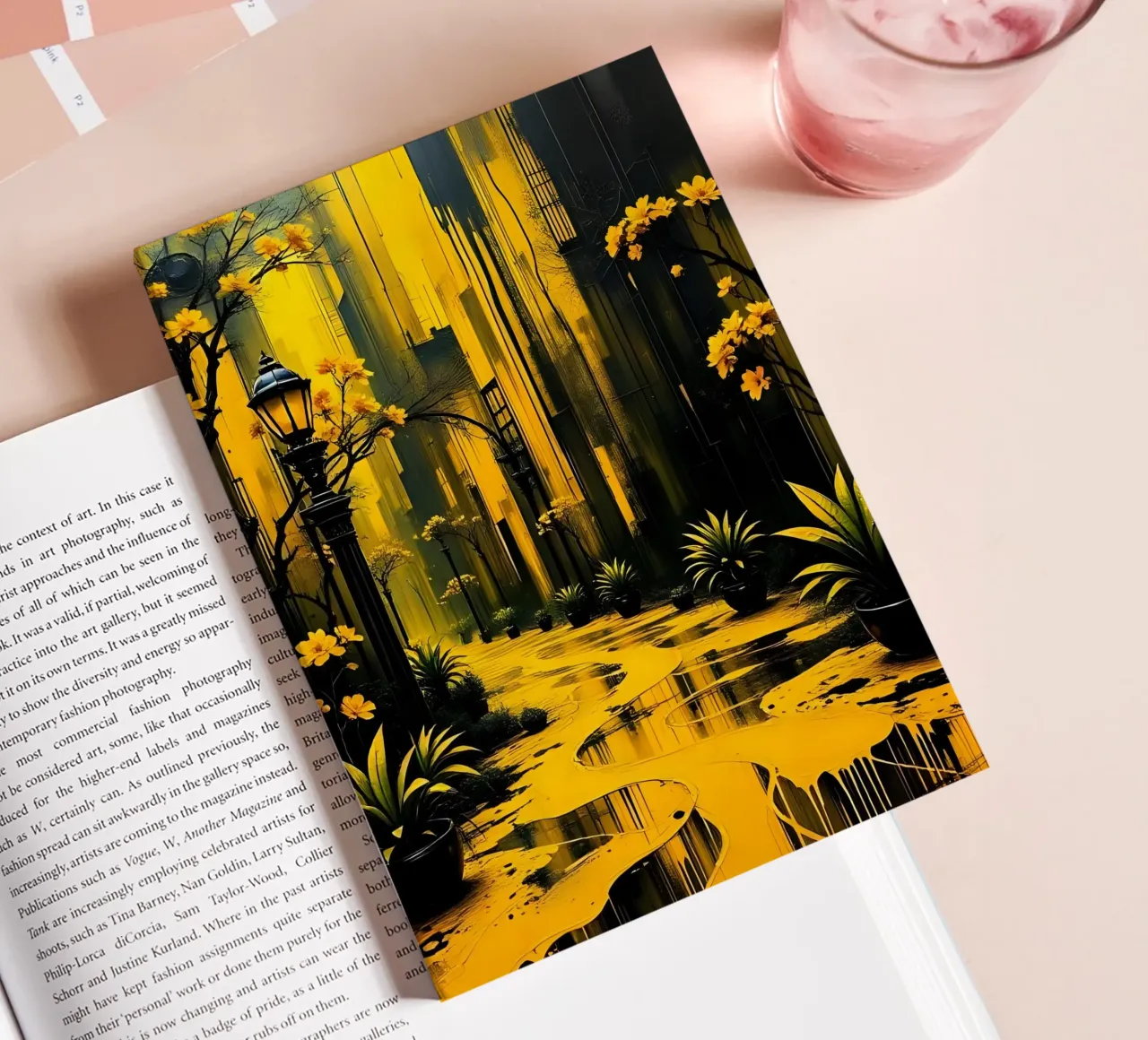 Mystical_style_A_3 notebook by schwarz-gelb by LK
