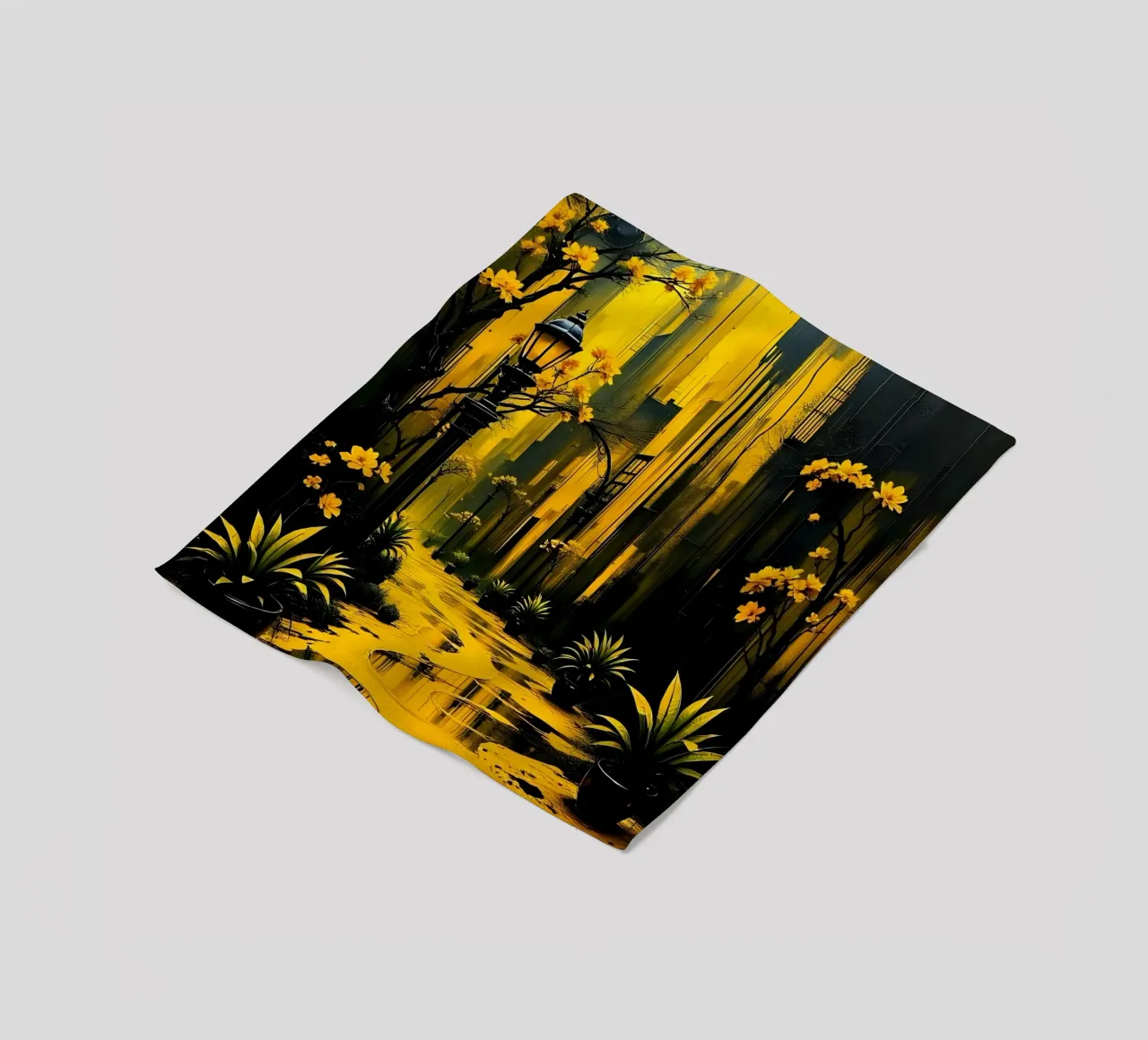 Stile_mistico_A_3 coperta in pile da schwarz-gelb by LK
