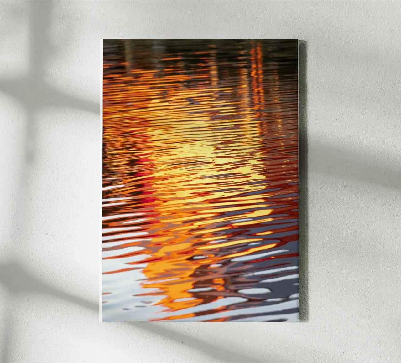 Meer Reflex canvas met Baklijst van rafael campezato
