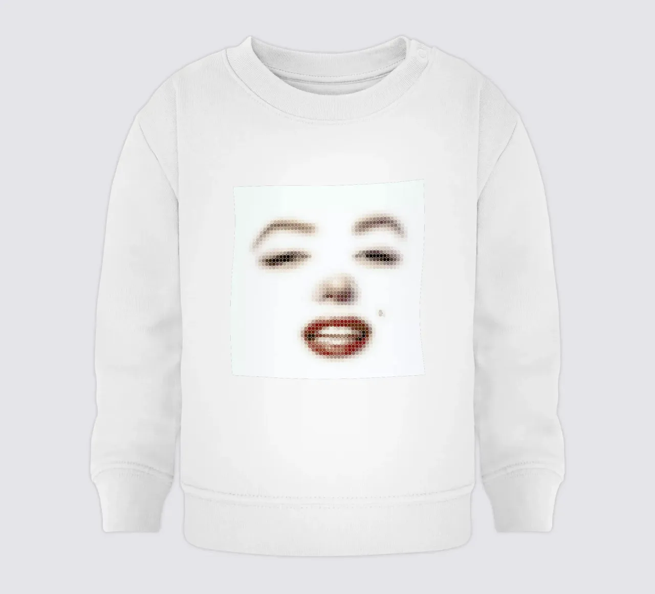 Marilyn Dots felpa neonato da Angelo Cerantola