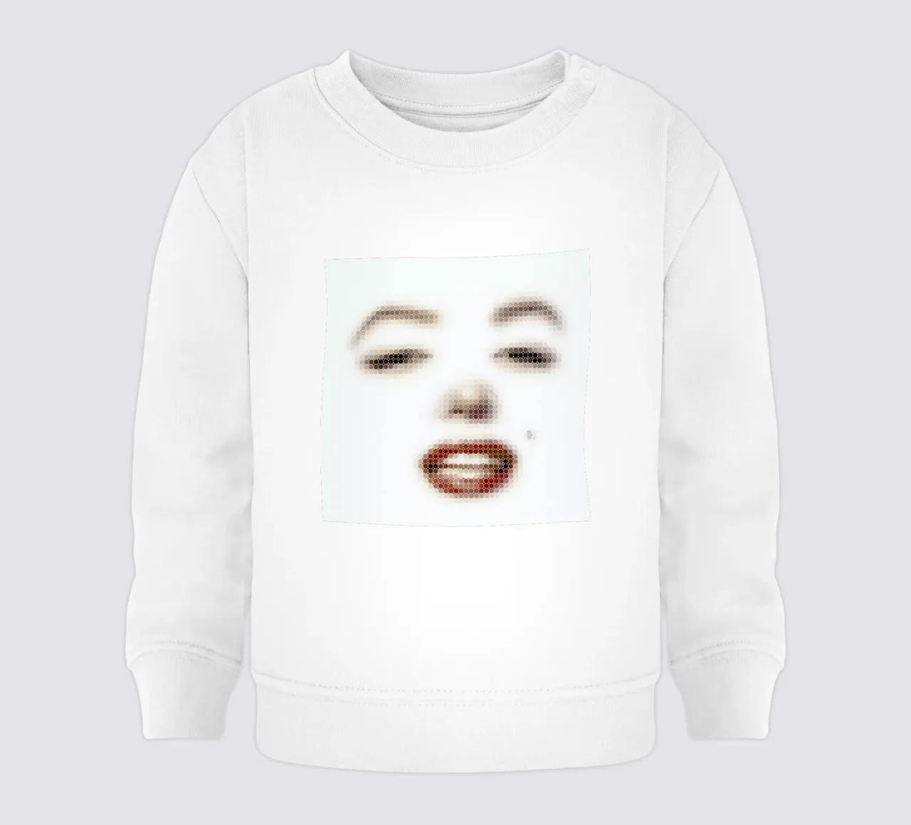 Marilyn Dots baby sweatshirt by Angelo Cerantola