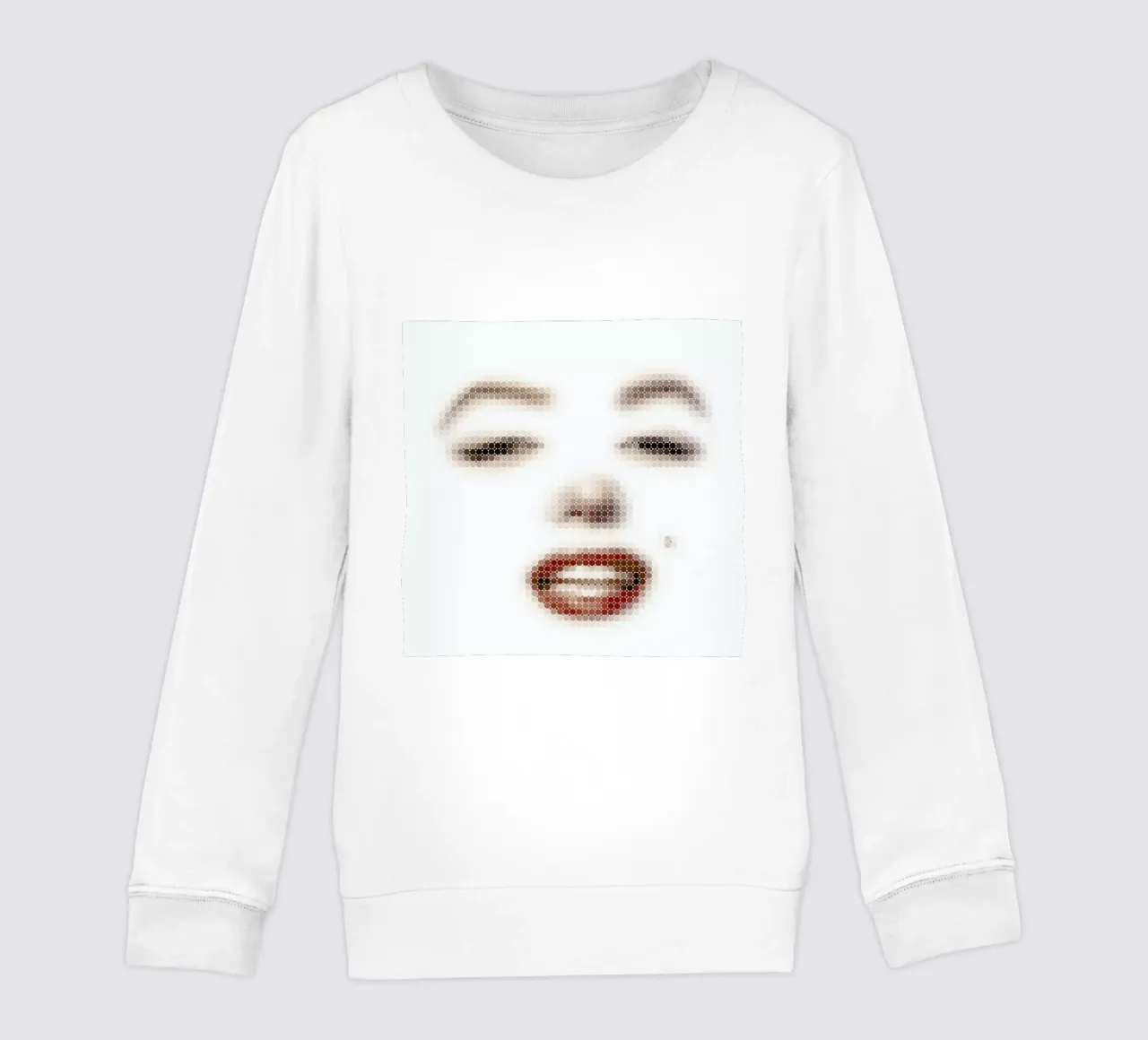 Marilyn Dots felpa bambino da Angelo Cerantola
