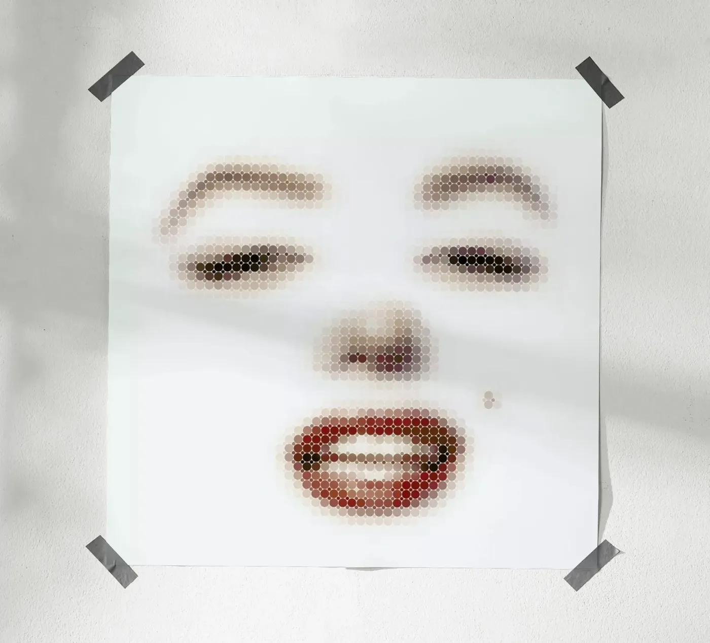 Marilyn Dots Poster von Angelo Cerantola