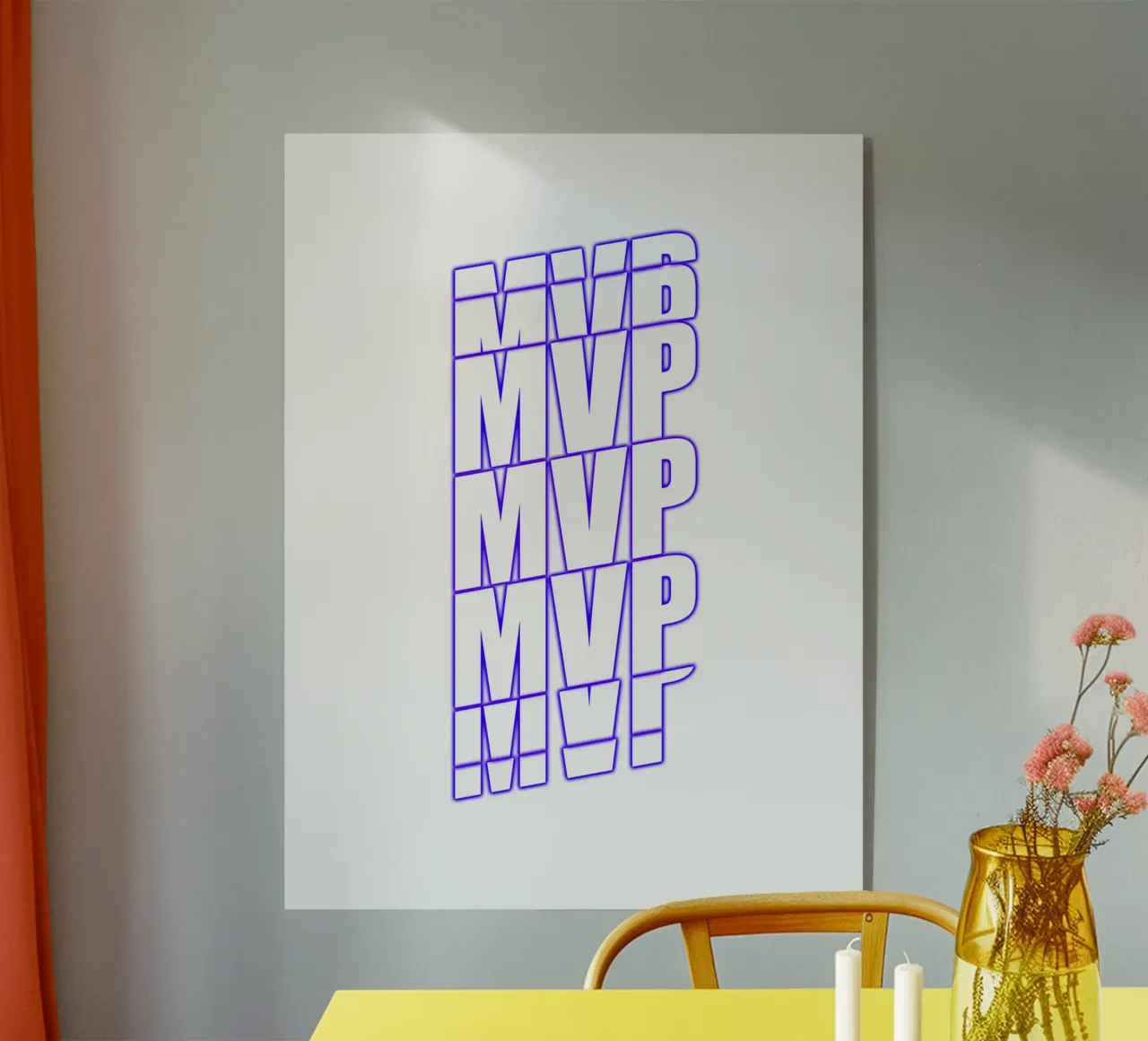 MVP White - Giocatore più prezioso plexiglass da surfer28