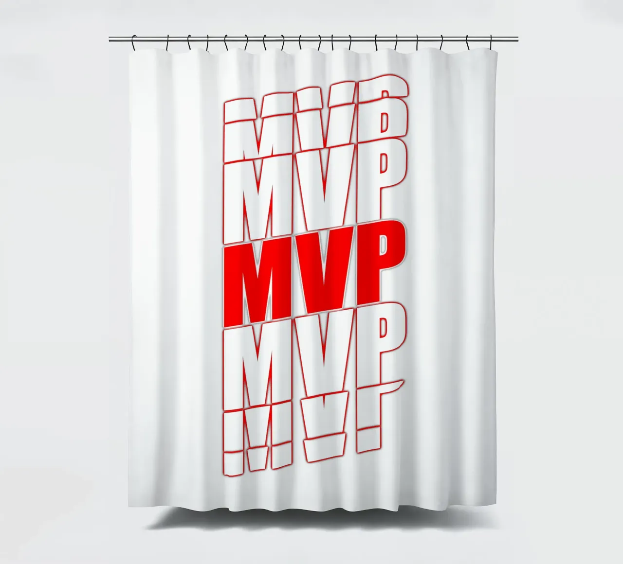 MVP Red - Giocatore più prezioso tenda da doccia da surfer28