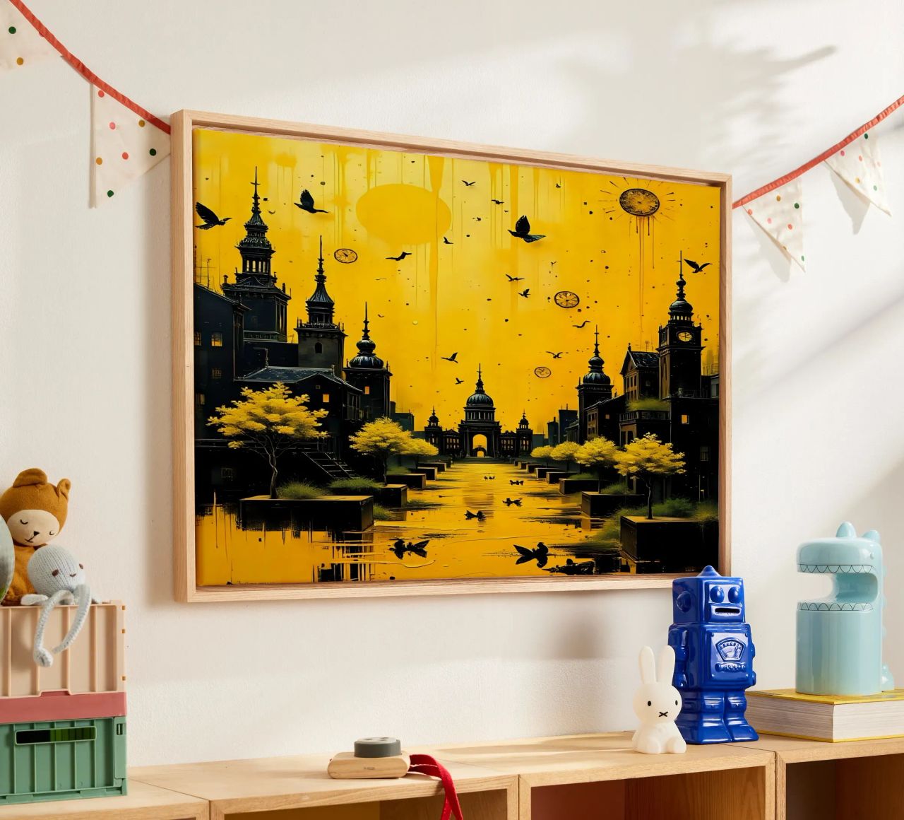 Mystical_style_A_4 canvas by schwarz-gelb by LK