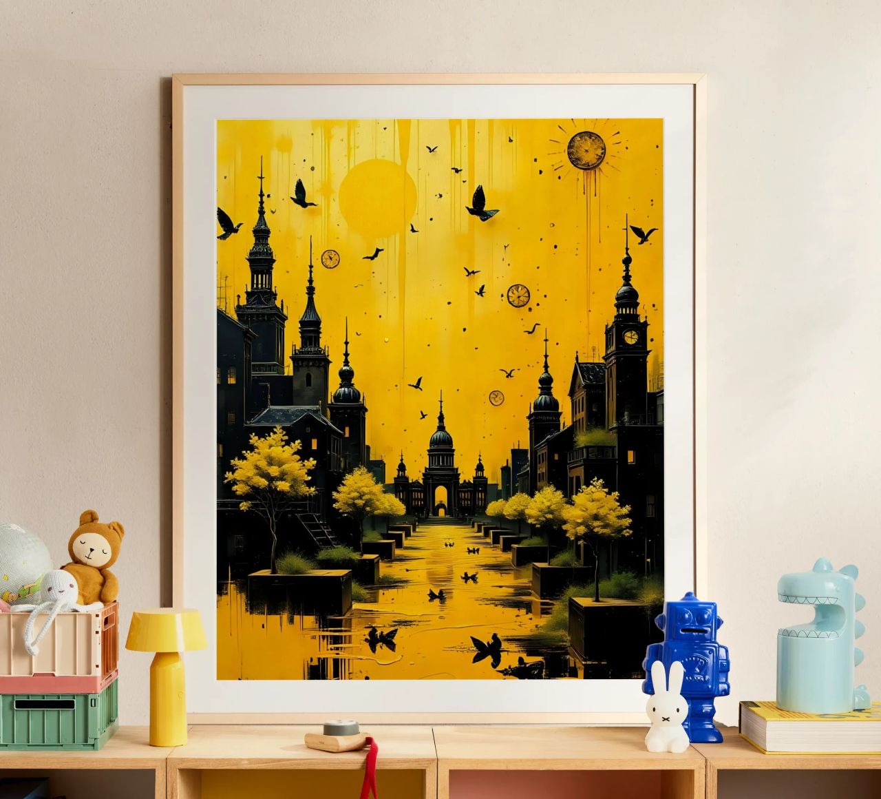 Mystical_style_A_4 poster by schwarz-gelb by LK