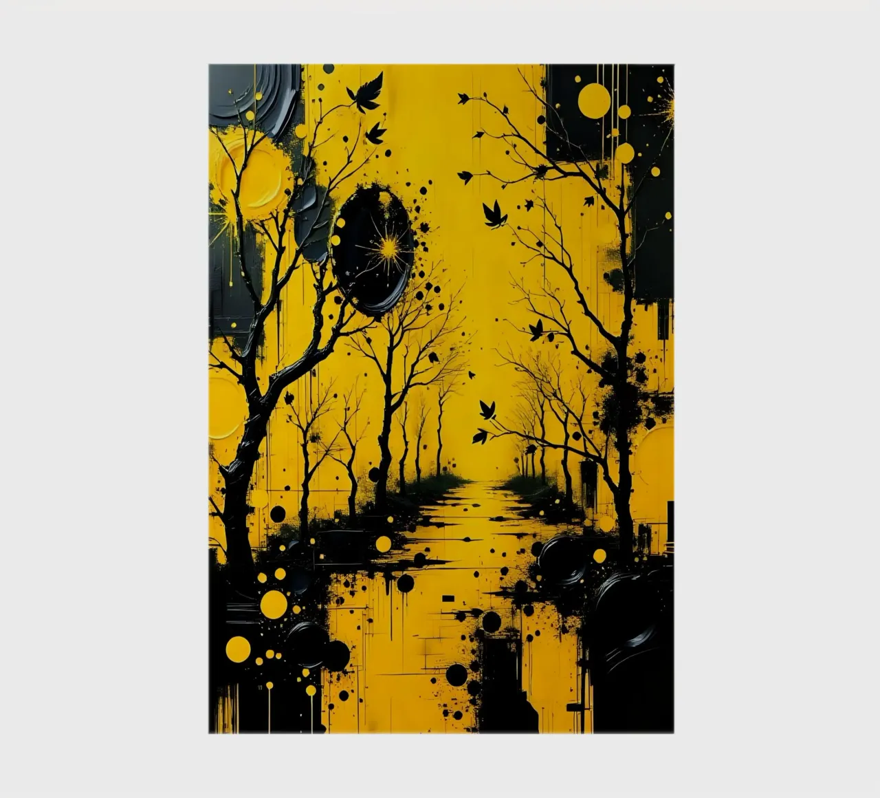 Mystical_style_A_5 notebook by schwarz-gelb by LK