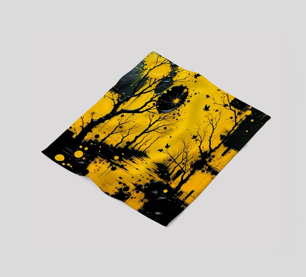 Stile_mistico_A_5 coperta in pile da schwarz-gelb by LK