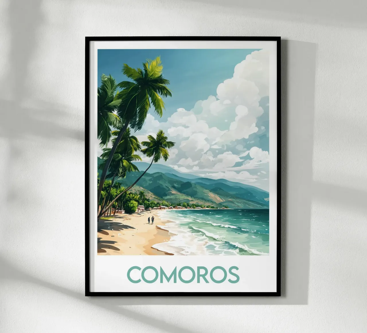 Affiche Comores poster da Frame the World