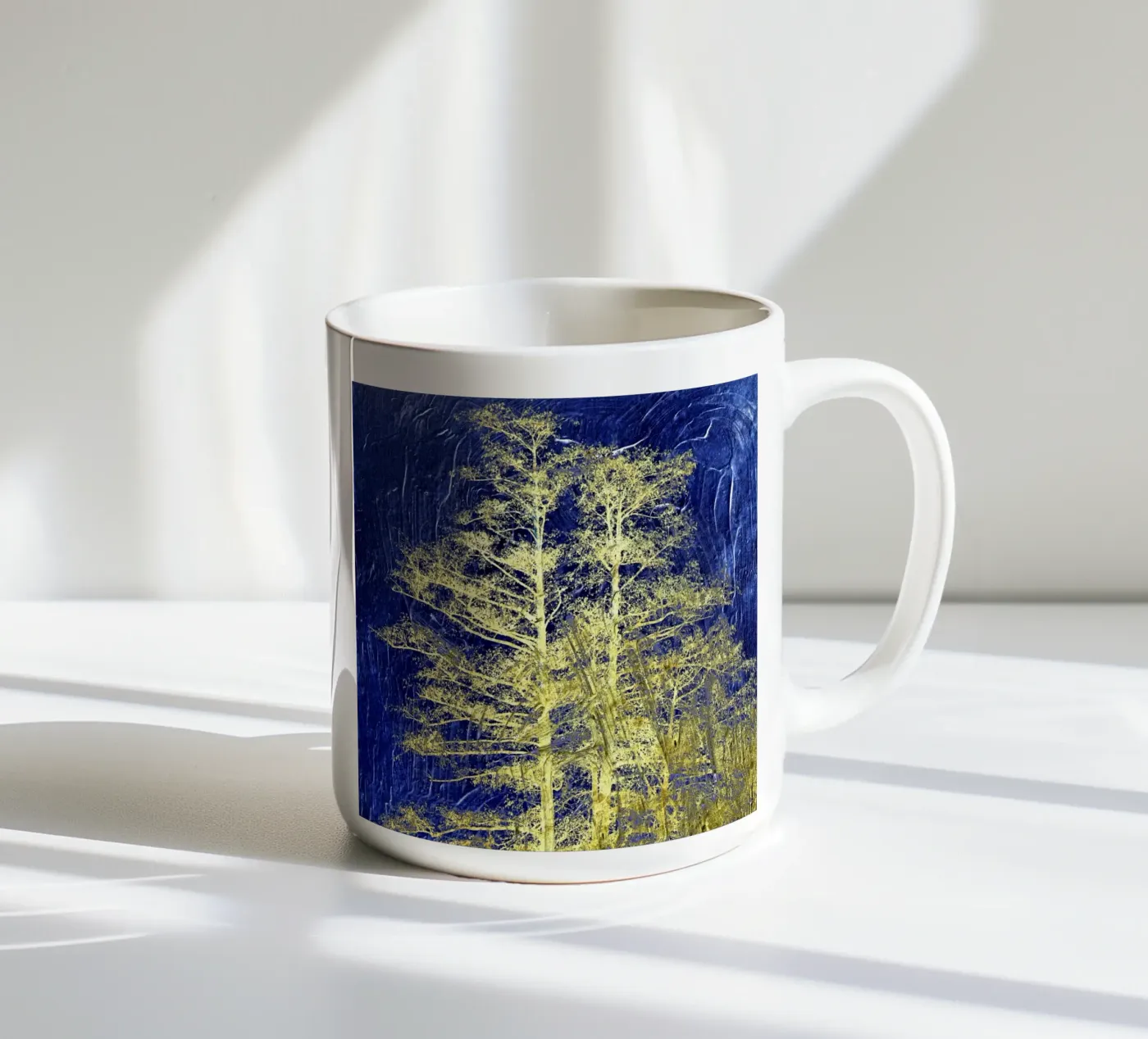 solarisation ceramic mug by art0030