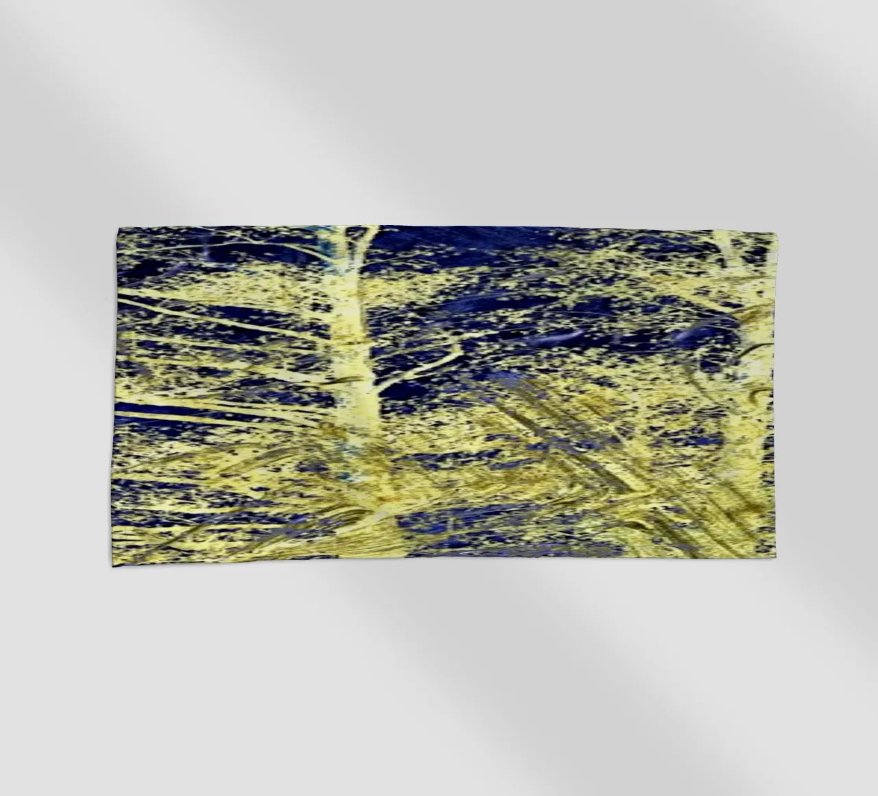 solarisatie strandhanddoek van art0030