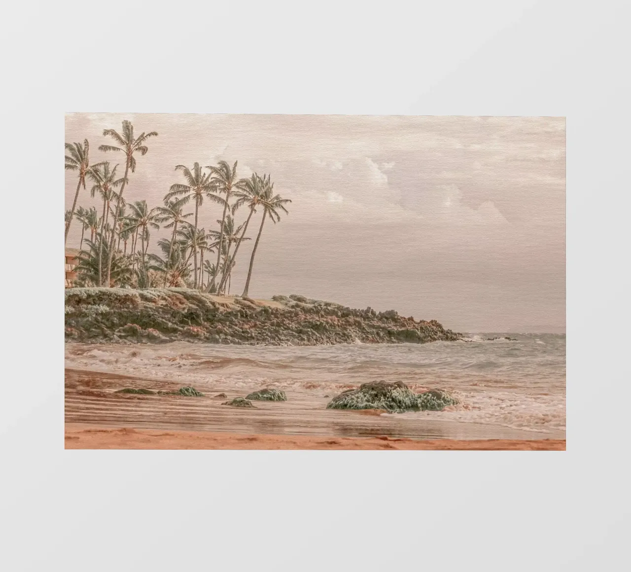 Aloha Hawaii 1 - Beachscape in Maui telo in pvc da Monika Strigel