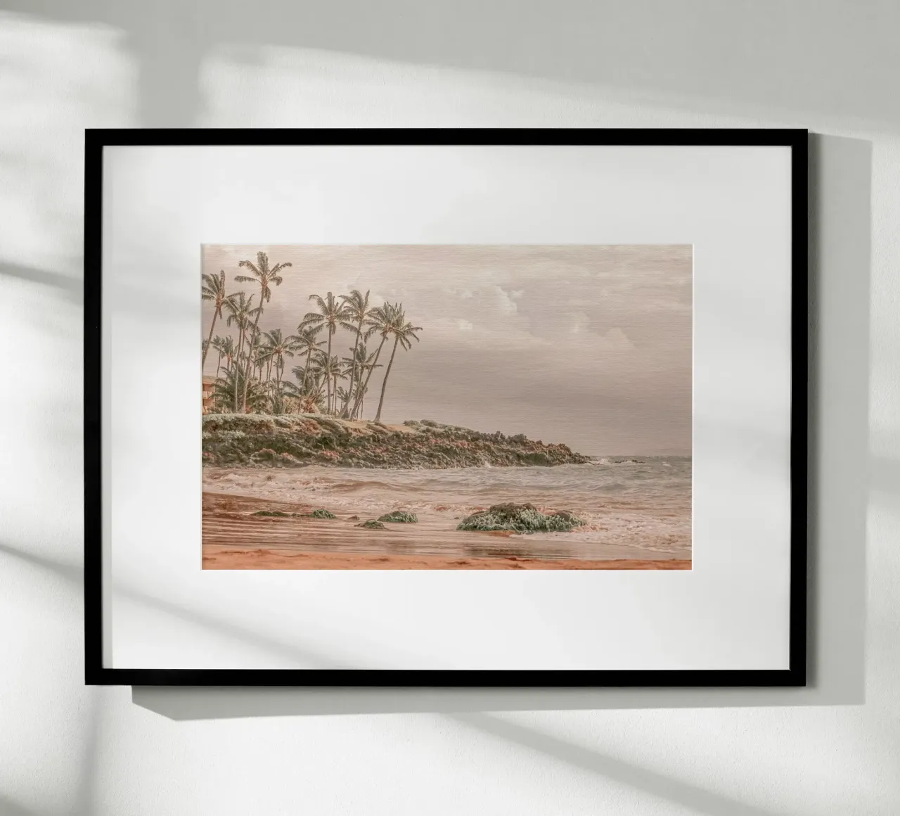 Aloha Hawaii 1 - Beachscape in Maui poster da Monika Strigel
