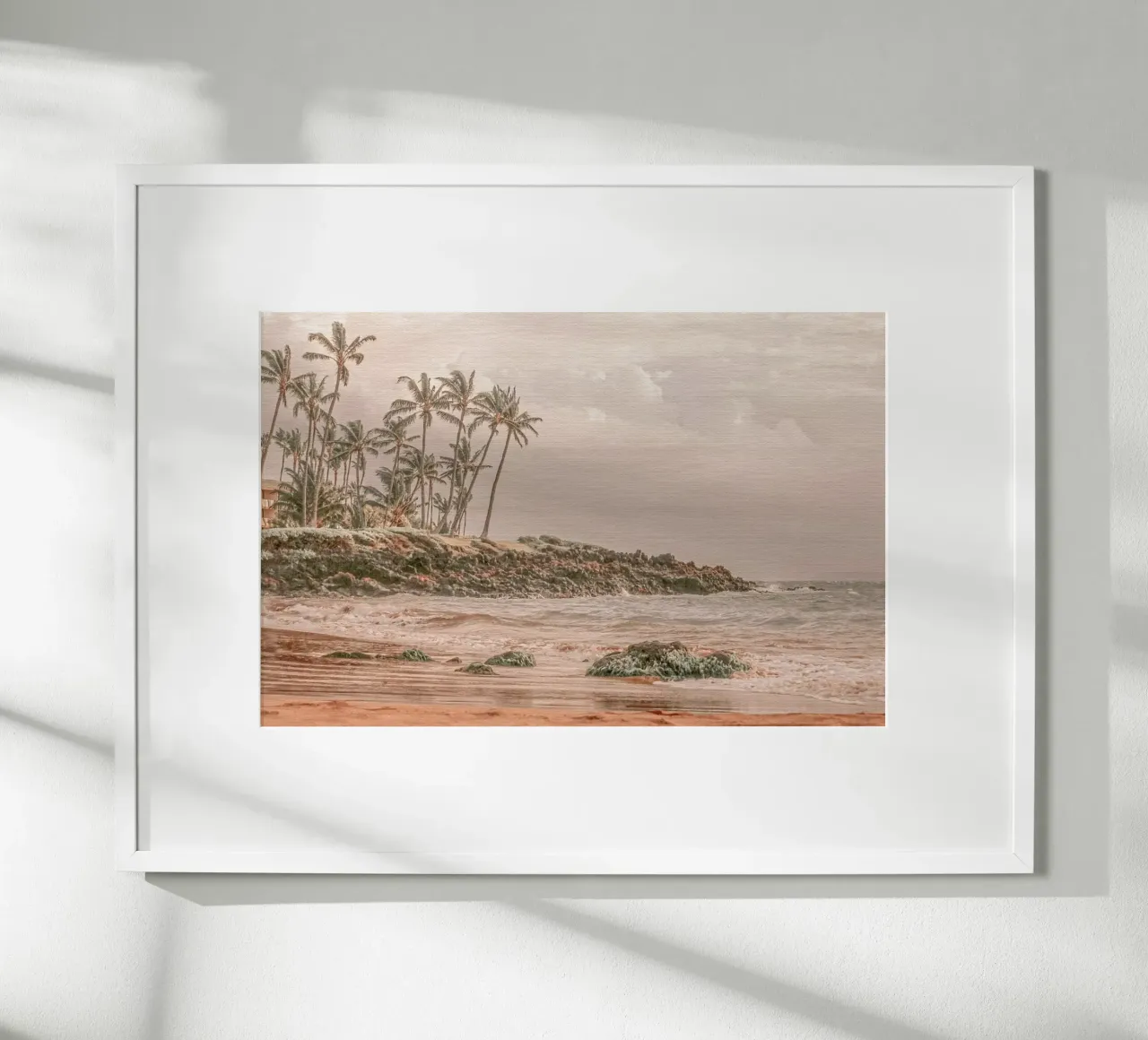Aloha Hawaii 1 - Beachscape in Maui poster da Monika Strigel