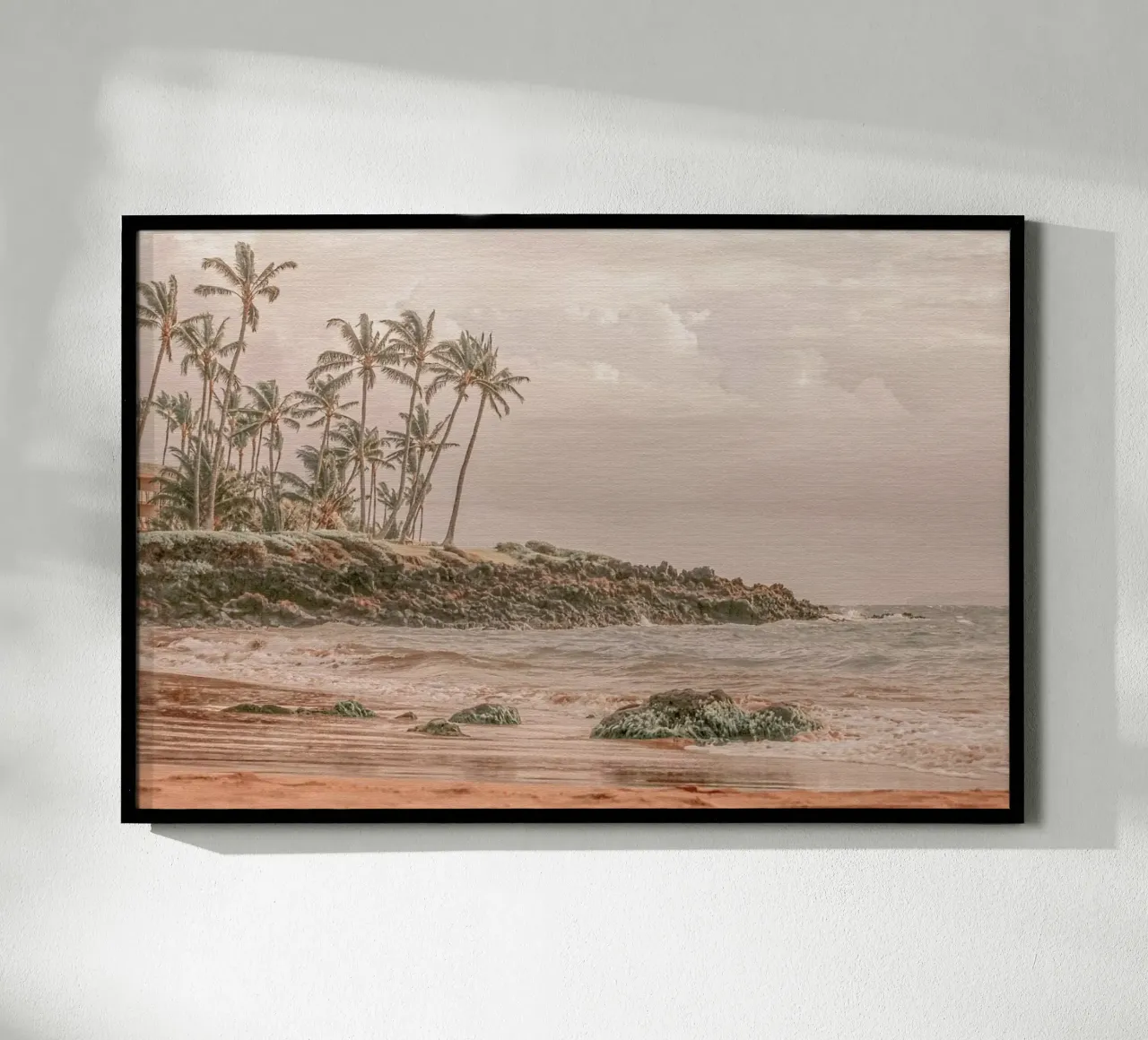 Aloha Hawaii 1 - Beachscape in Maui poster da Monika Strigel