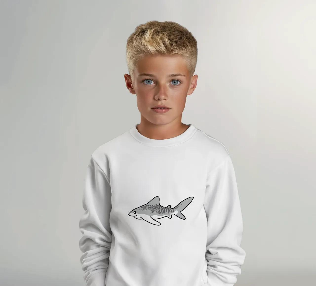 süsser Tigerhai felpa bambino da Buntblick