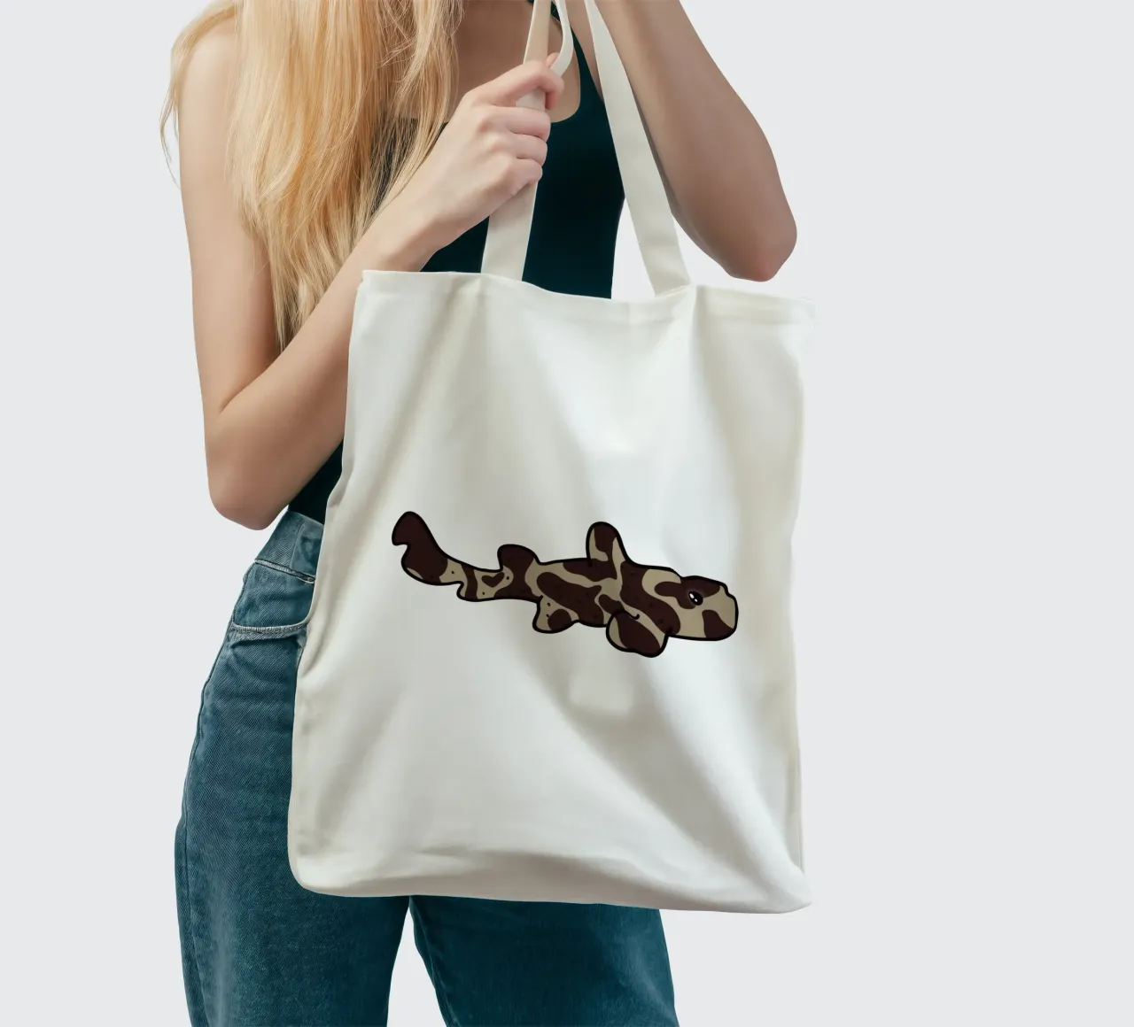 süsser Dornhai tote bag by Buntblick