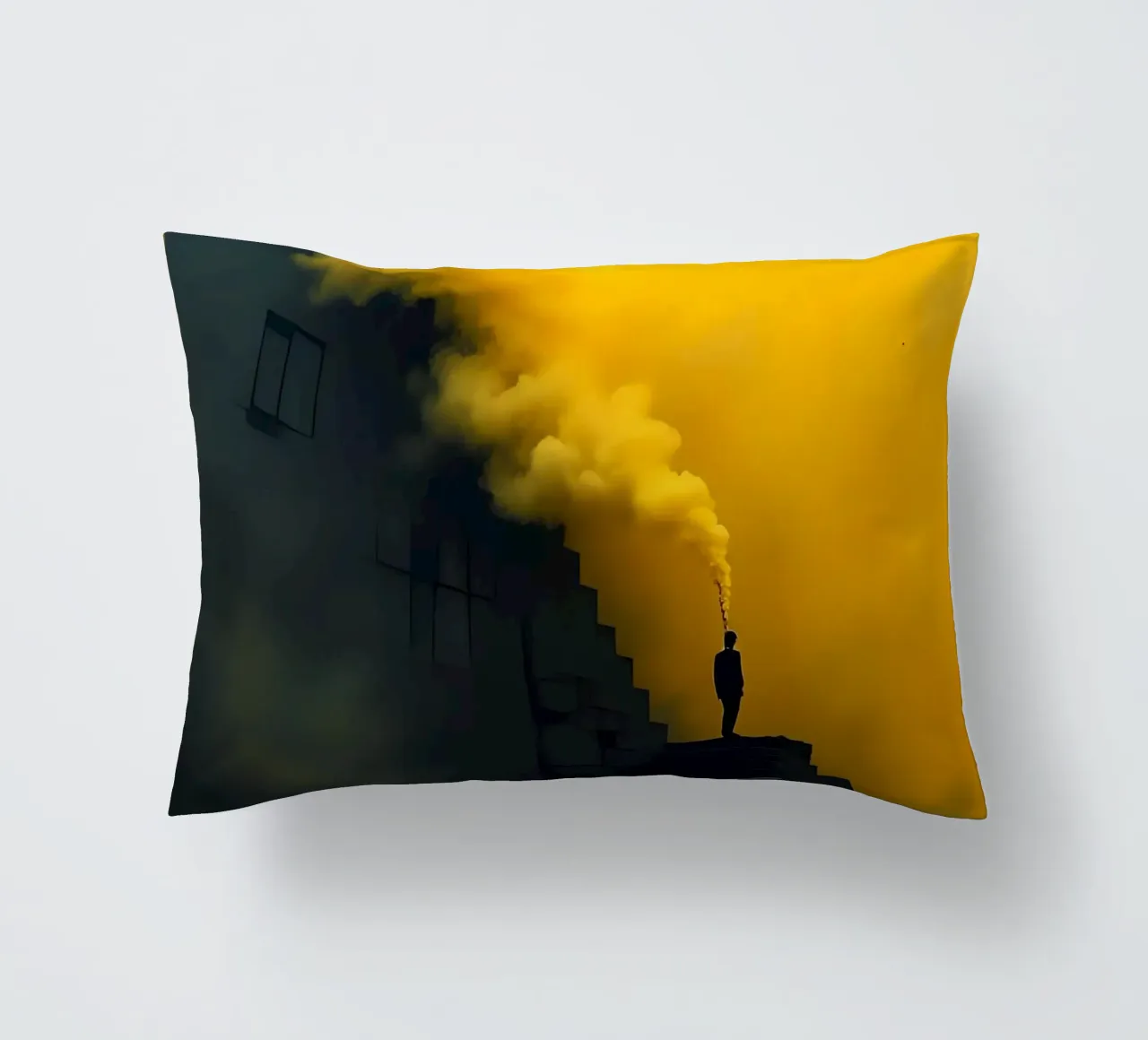 Stile_mistico_B_2 cuscino da schwarz-gelb by LK