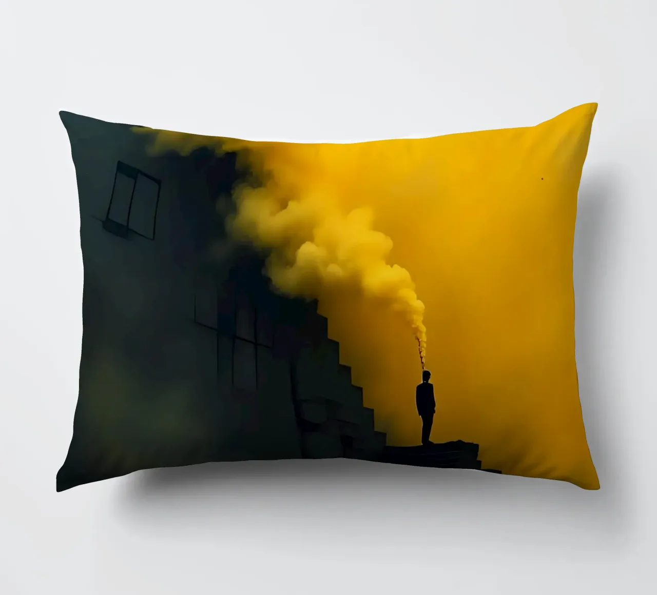 Stile_mistico_B_2 cuscino da schwarz-gelb by LK