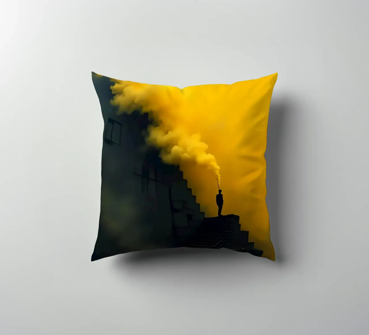 Stile_mistico_B_2 cuscino da schwarz-gelb by LK