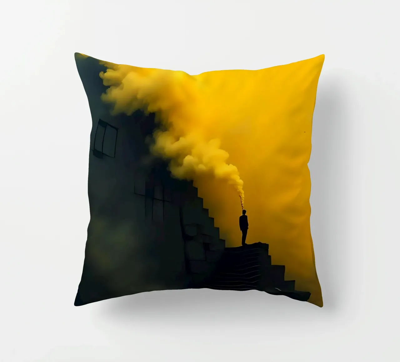 Stile_mistico_B_2 cuscino da schwarz-gelb by LK