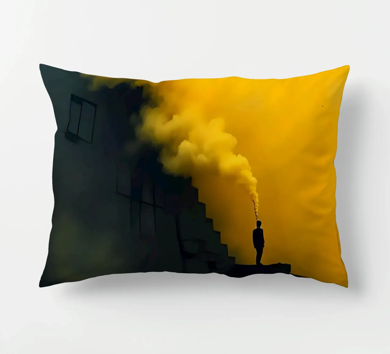 Stile_mistico_B_2 cuscino da schwarz-gelb by LK
