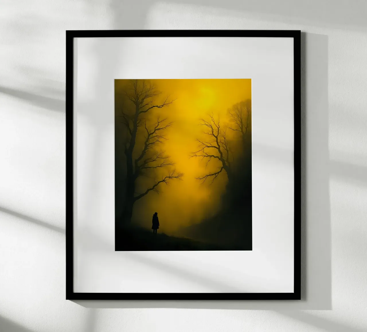 Mystisch_Stil_B_3 Poster von schwarz-gelb by LK