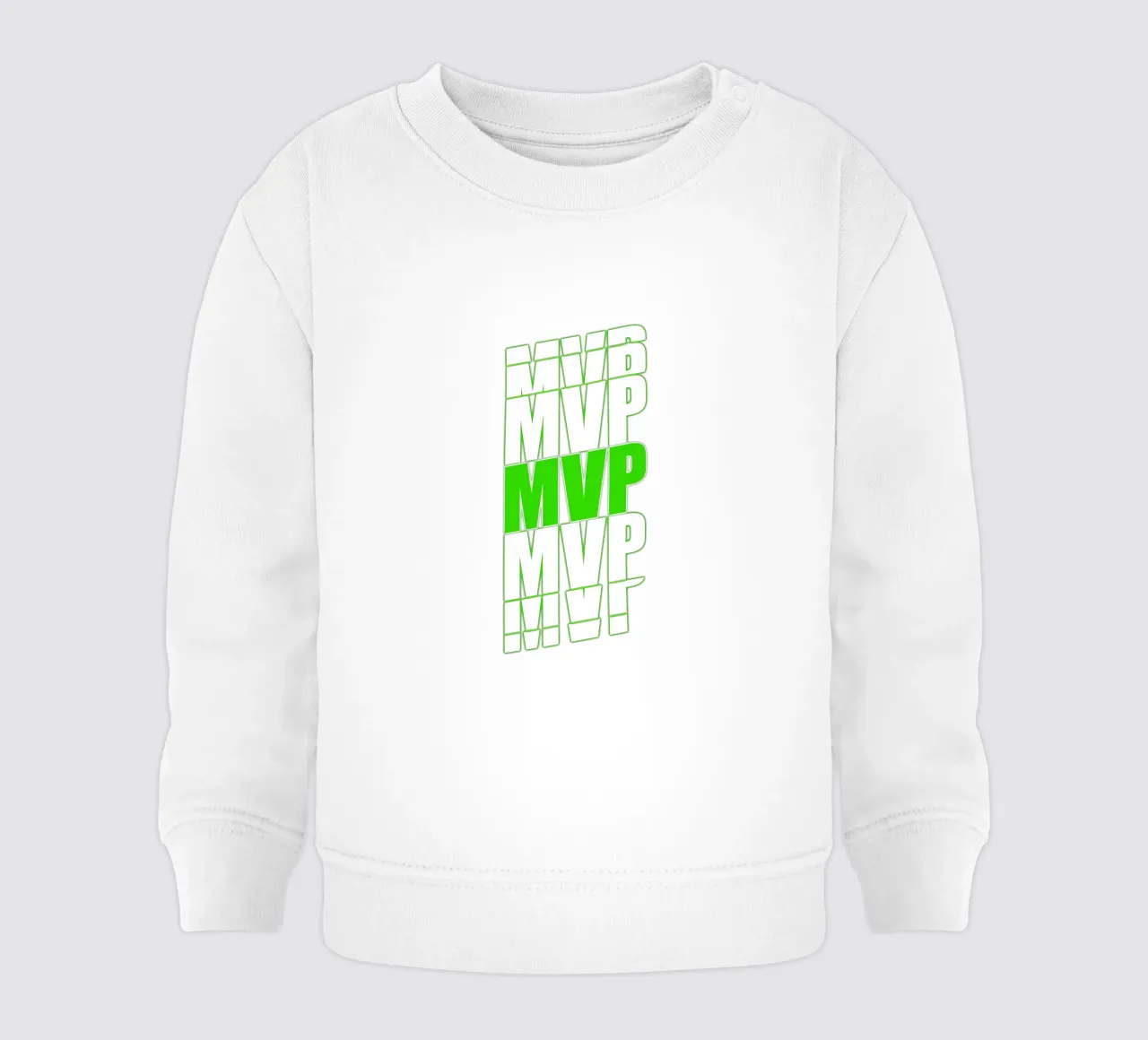 MVP Verde - Giocatore più prezioso felpa neonato da surfer28