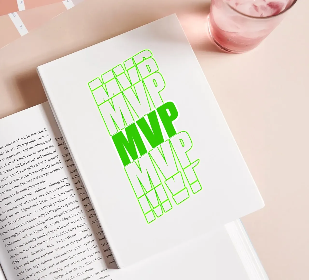 MVP Green - Most Valuable Player notebook by surfer28