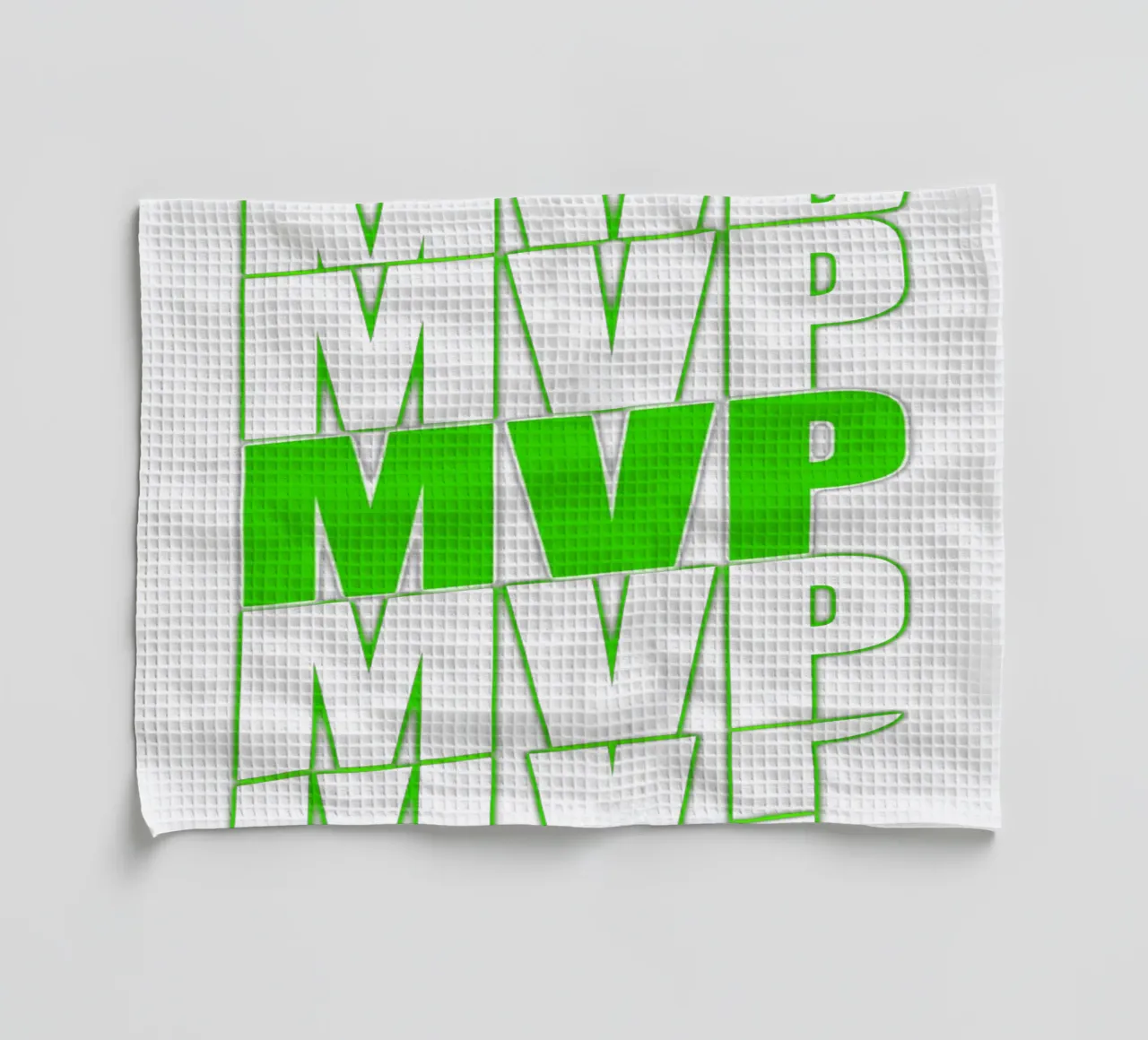MVP Verde - Giocatore più prezioso canovaccio da cucina da surfer28