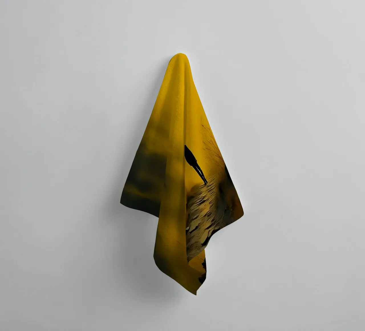 Mystical_style_B_4 towel by schwarz-gelb by LK