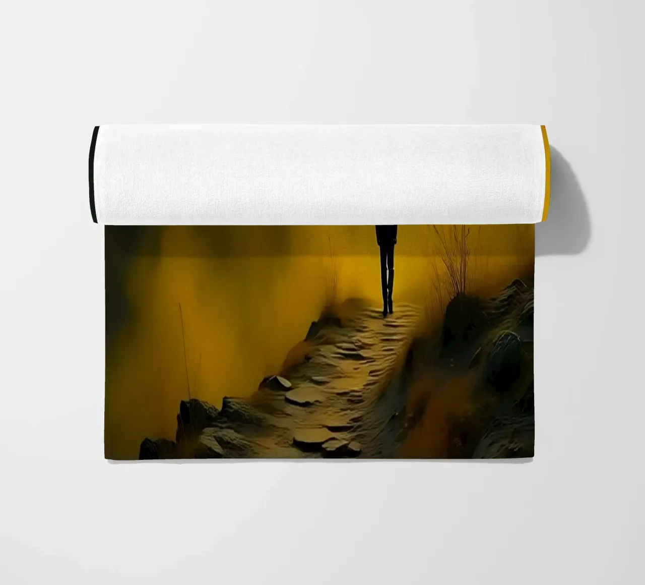 Mystical_style_B_4 beach towel by schwarz-gelb by LK