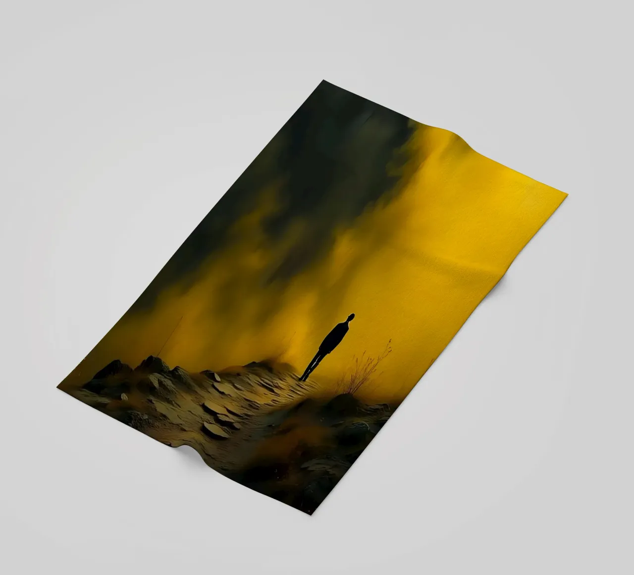 Mystical_style_B_4 beach towel by schwarz-gelb by LK