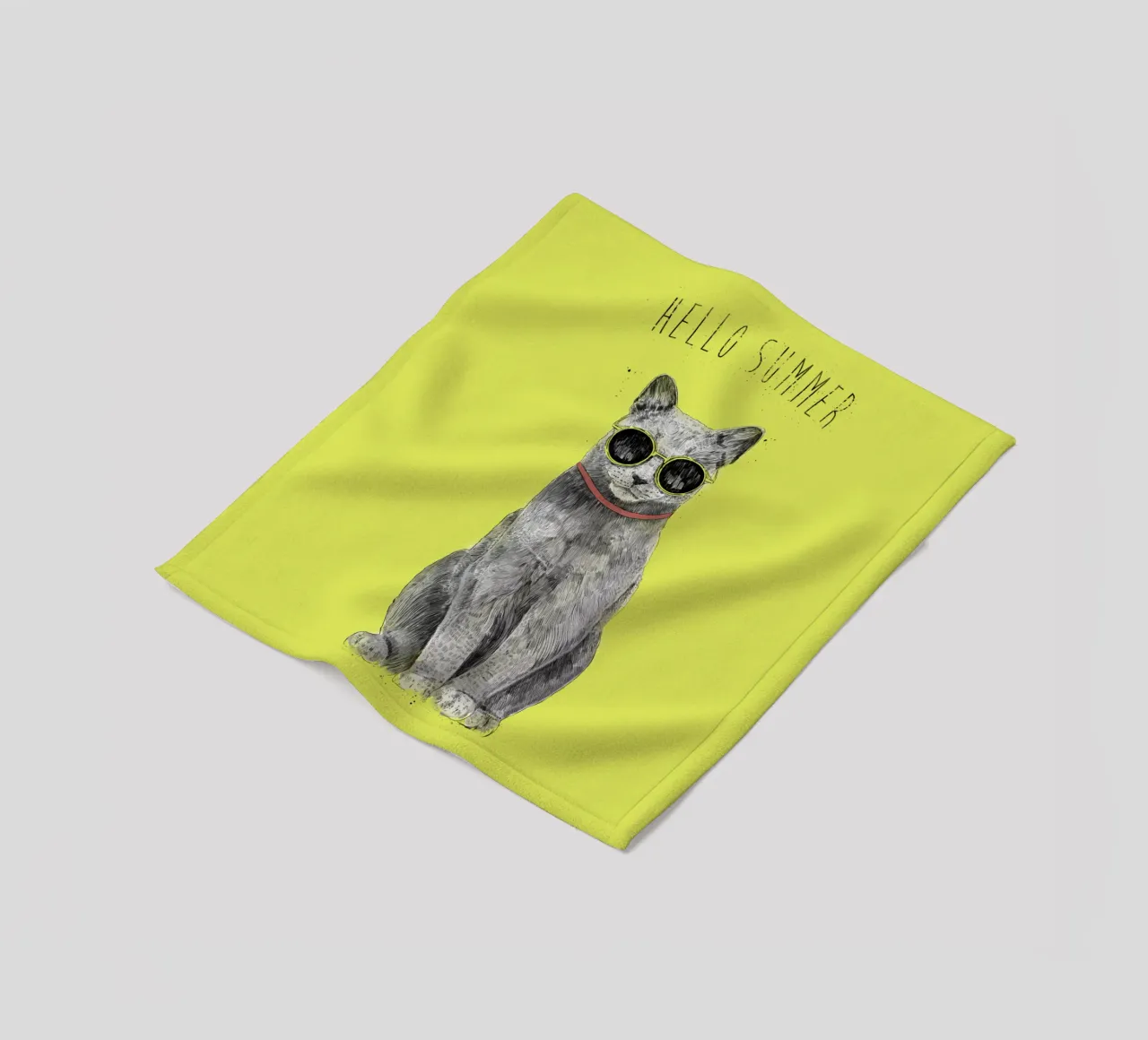 Hello Summer 2 coperta in pile da Balazs Solti