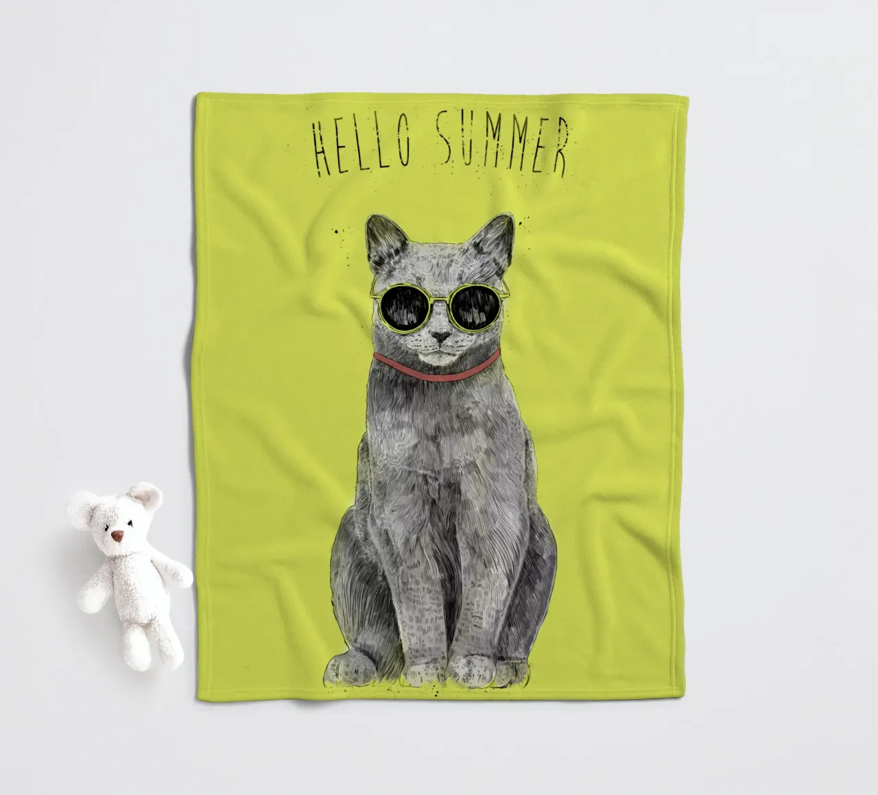 Hello Summer 2 coperta in pile da Balazs Solti