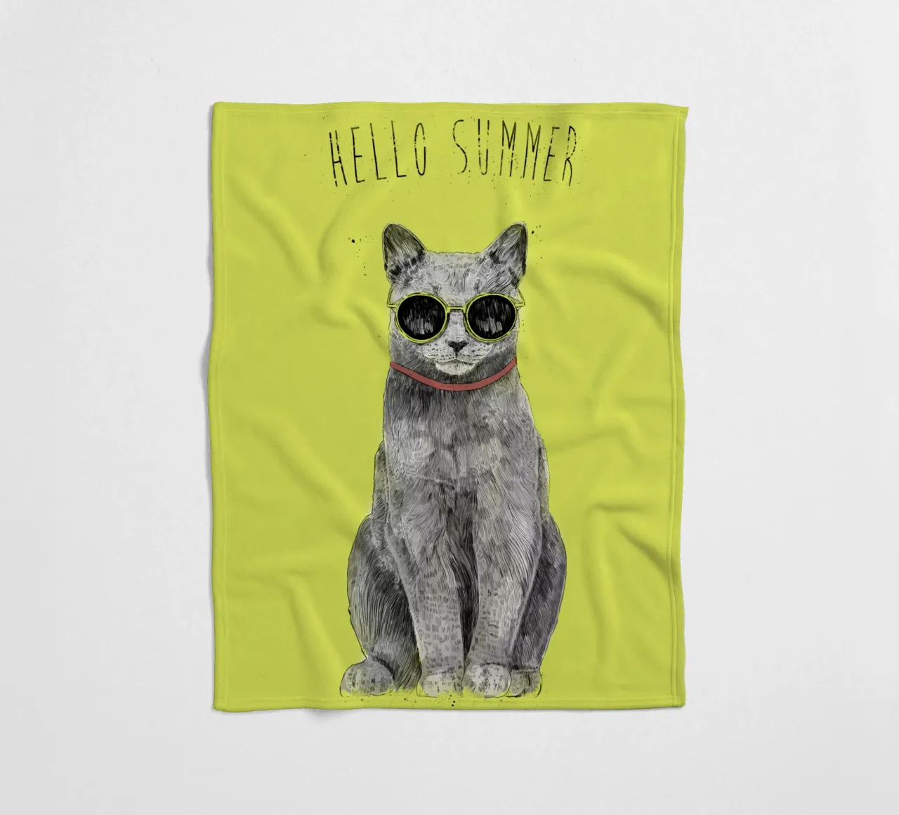 Hello Summer 2 coperta in pile da Balazs Solti