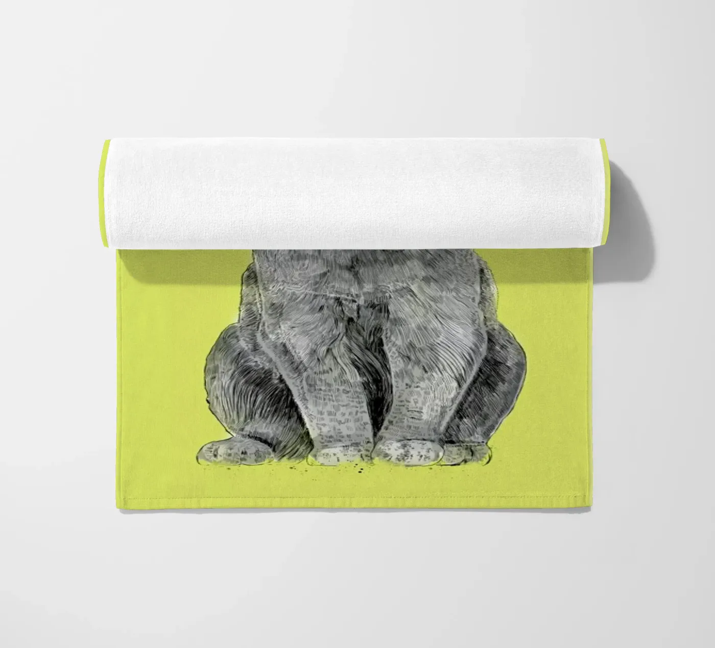 Hello Summer 2 strandhanddoek van Balazs Solti