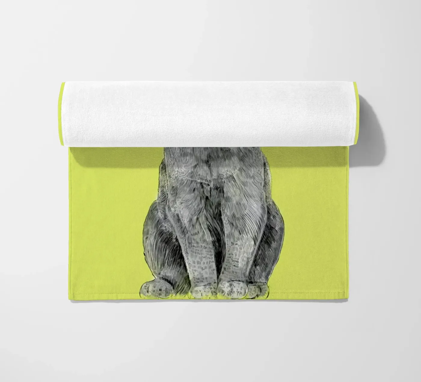 Hello Summer 2 strandhanddoek van Balazs Solti