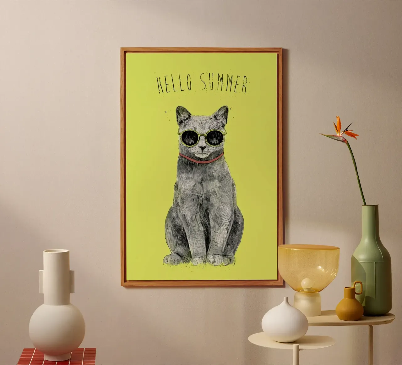 Hello Summer 2 alluminio dibond da Balazs Solti