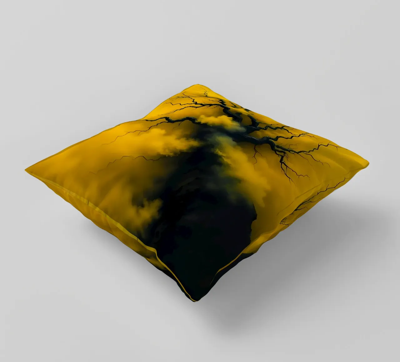 Stile_mistico_B_6 cuscino da schwarz-gelb by LK