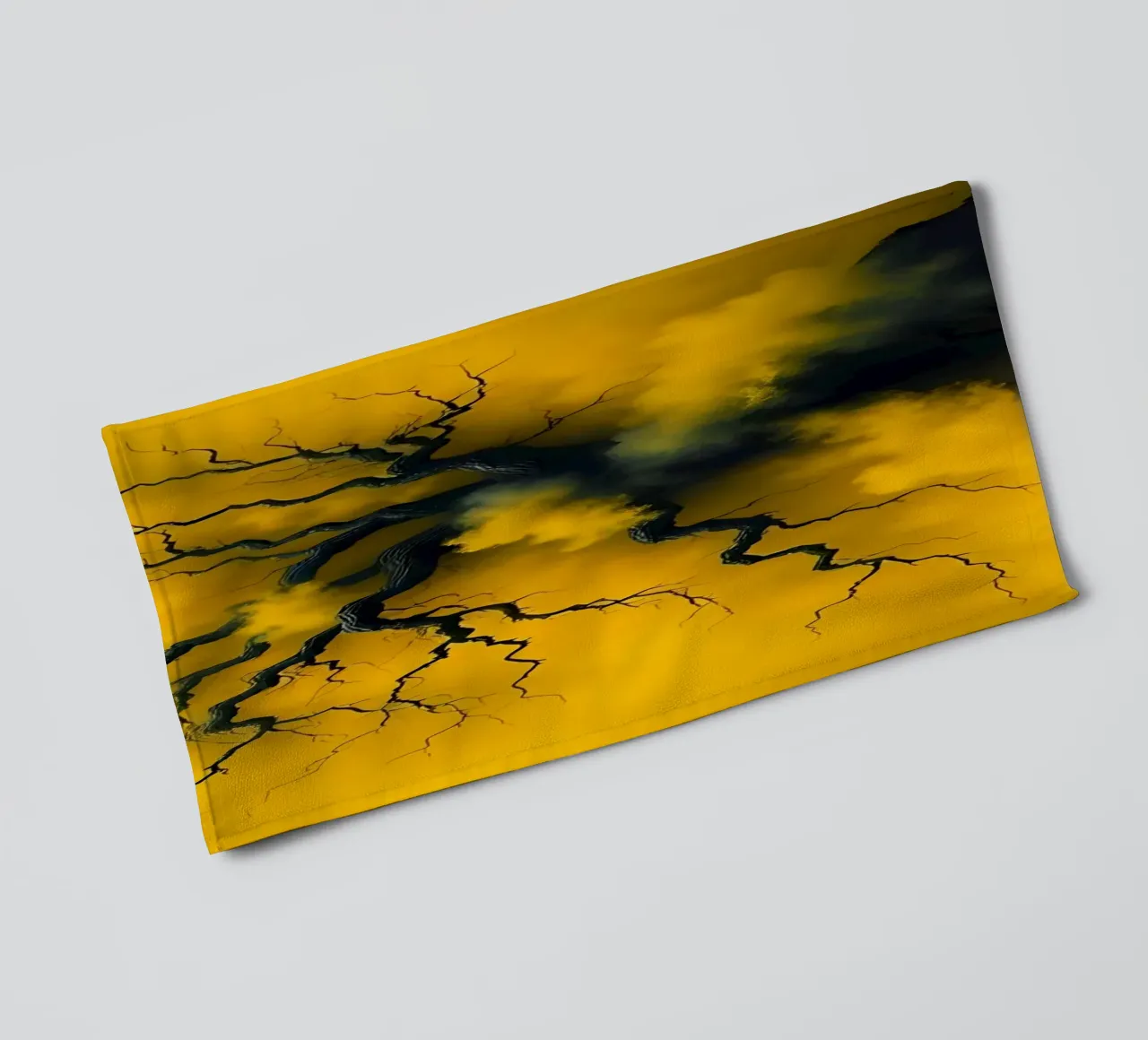 Mystical_style_B_6 towel by schwarz-gelb by LK
