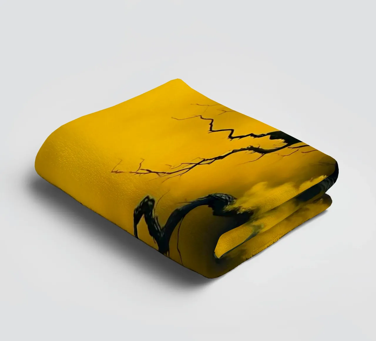 Mystical_style_B_6 towel by schwarz-gelb by LK
