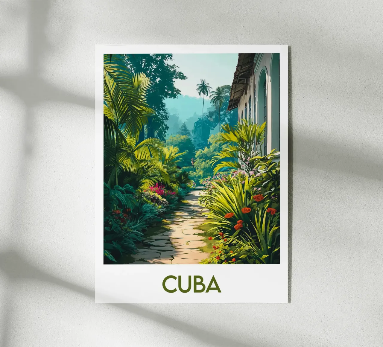 Affiche Cuba plexiglass da Frame the World
